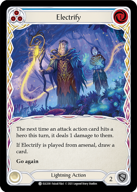 Electrify (Blue) [Tales of Aria 1st Edition] 1st Edition Normal