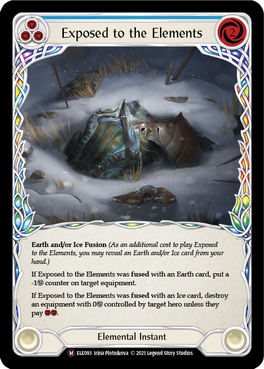Exposed to the Elements [Tales of Aria Unlimited] Unlimited Rainbow Foil