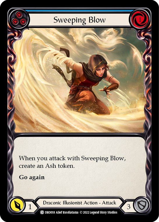 Sweeping Blow (Blue) [Uprising] (Dromai Blitz Deck)