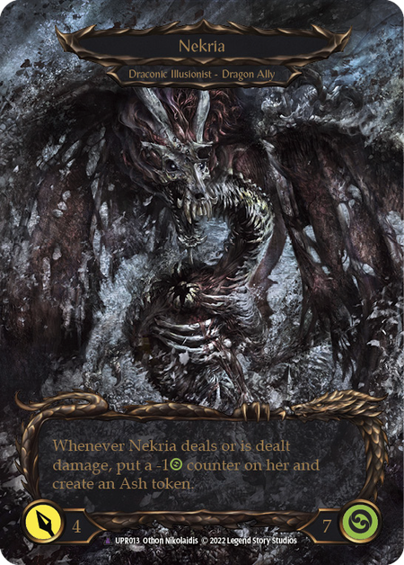 Invoke Nekria // Nekria (Marvel) [Uprising] Cold Foil