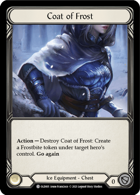 Coat of Frost [Tales of Aria Blitz Deck] 1st Edition Normal