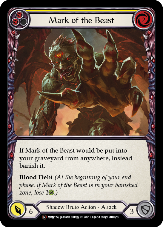Mark of the Beast [Monarch Unlimited] Unlimited Normal