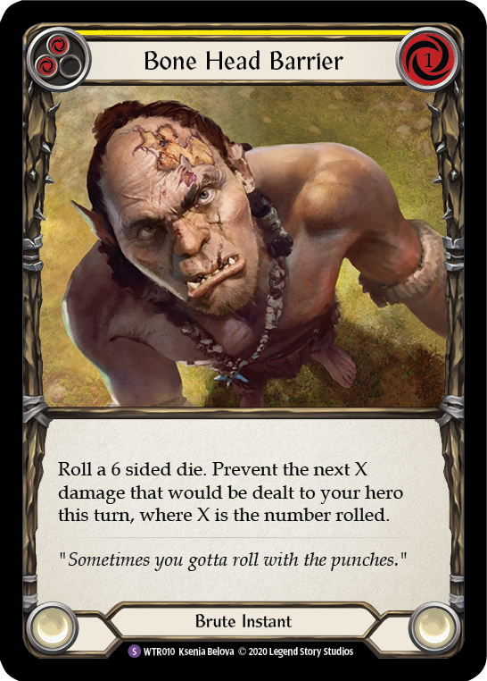 Bone Head Barrier [Welcome to Rathe Unlimited] Unlimited Normal