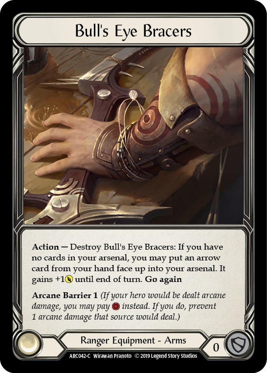 Bull's Eye Bracers [Arcane Rising 1st Edition] 1st Edition Normal