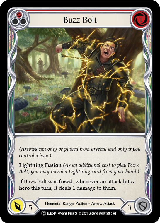 Buzz Bolt (Red) [Tales of Aria Unlimited] Unlimited Rainbow Foil