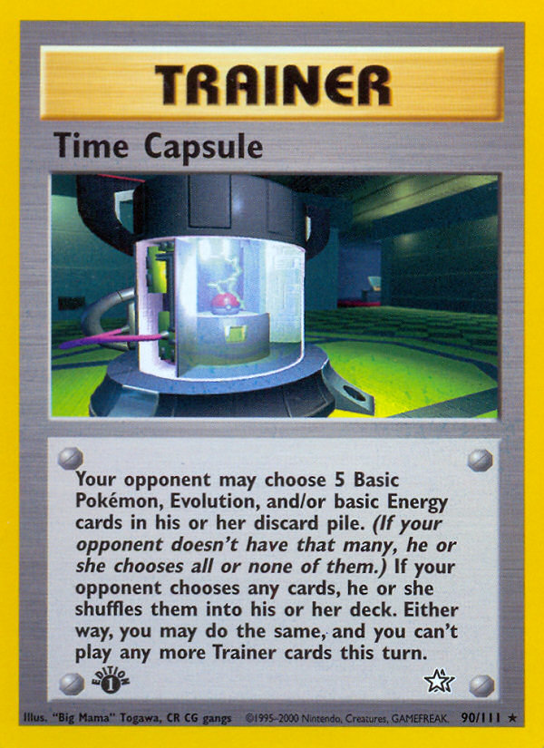 Time Capsule (90/111) [Neo Genesis 1st Edition]