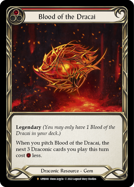 Blood of the Dracai [Uprising] Cold Foil