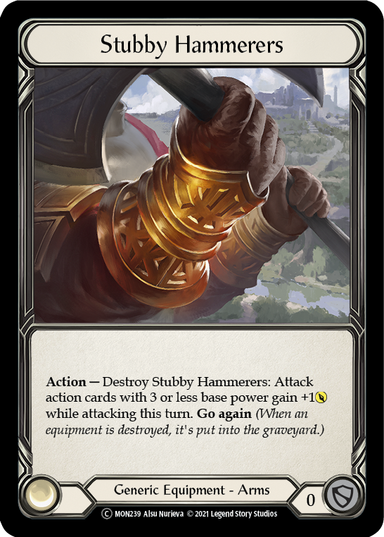 Stubby Hammerers [Monarch Unlimited] Unlimited Rainbow Foil