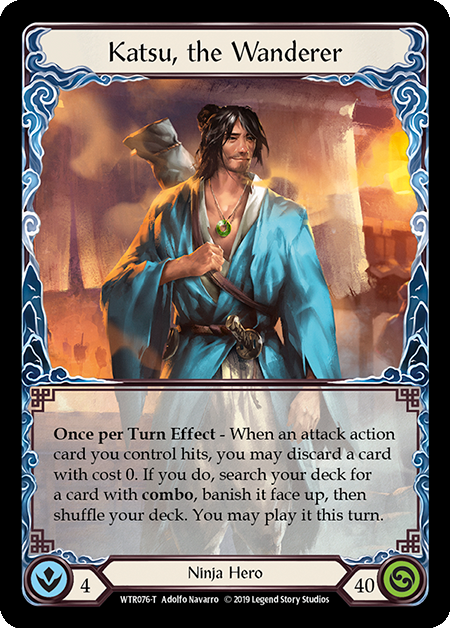 Katsu // Katsu, the Wanderer [Welcome to Rathe 1st Edition] Alpha Print Normal