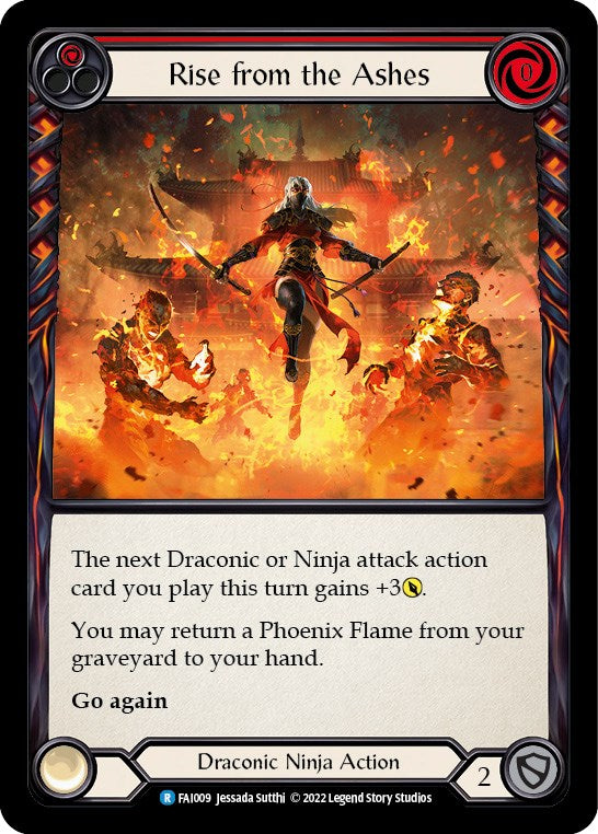 Rise From the Ashes (Red) [Uprising] (Fai Blitz Deck)