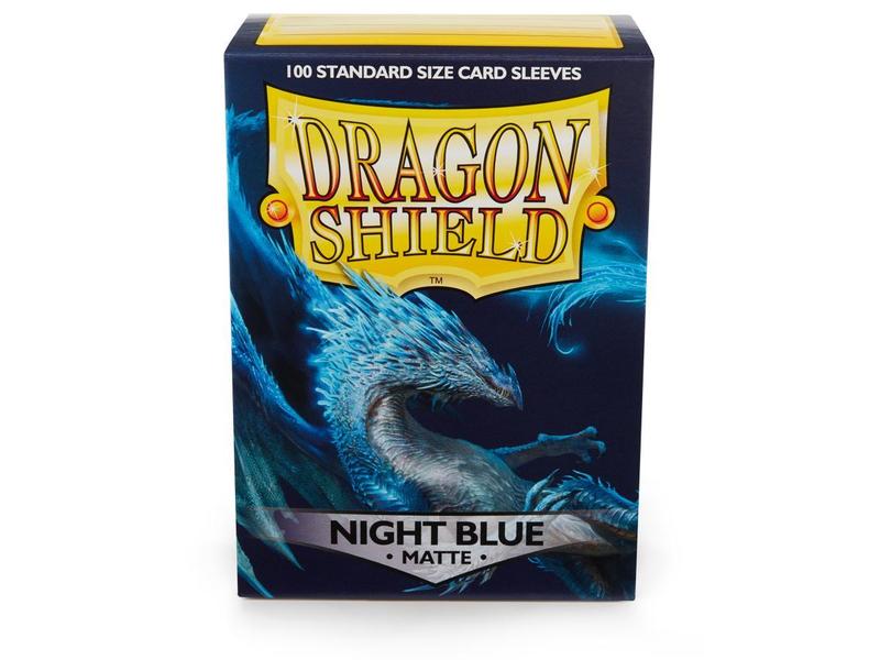 Dragon Shield Sleeves Matte Night Blue 100ct