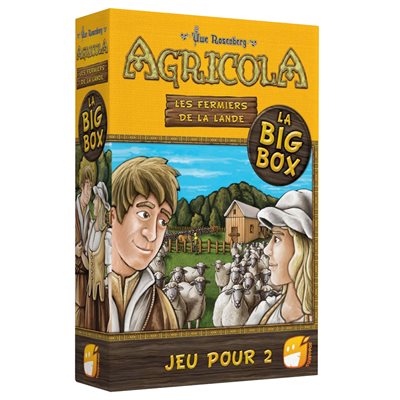 Agricola : Big Box 2 joueurs/ Jeu de Base + Ext. (Fr)