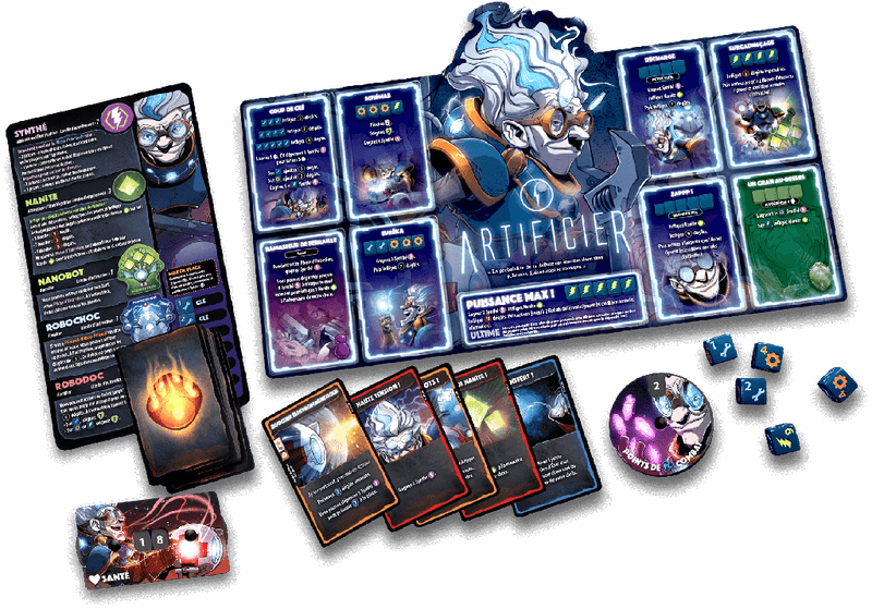 Trône de dés Sais. 2 - Artificier vs Pirate Maudite (FR)