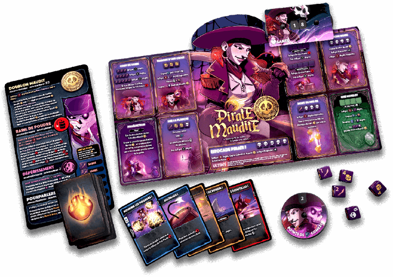 Trône de dés Sais. 2 - Artificier vs Pirate Maudite (FR)