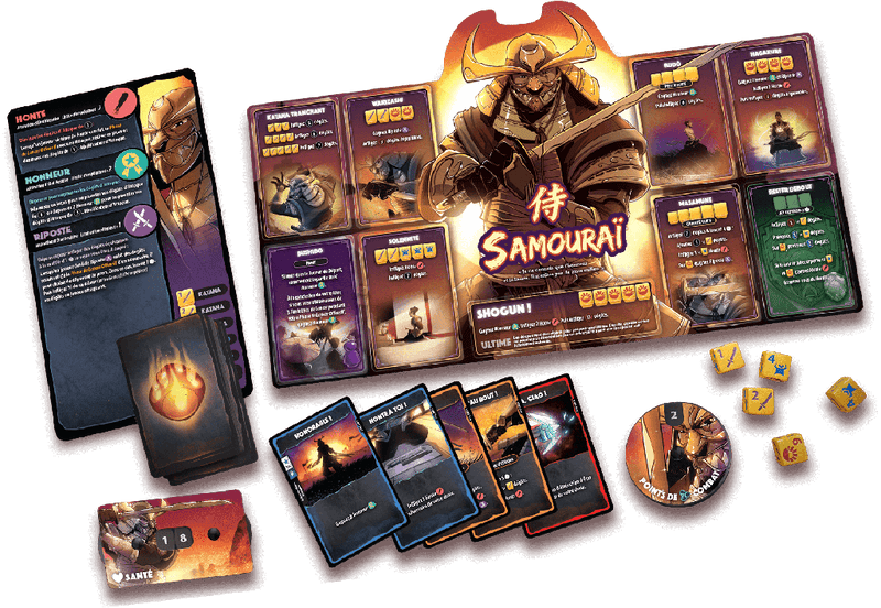 Dice Throne Sais. 2 - As de la Gâchette vs. Samouraï  (FR)