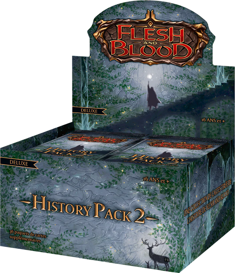 Flesh and Blood History Pack 2 Black Label French Booster Box