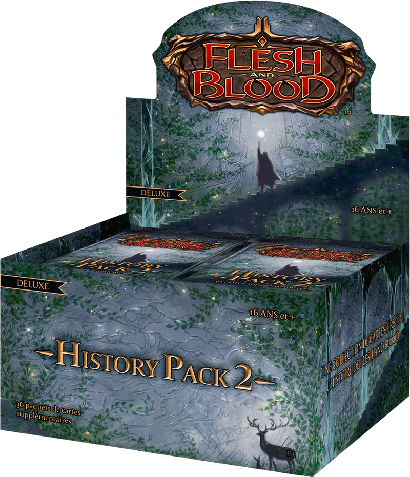 FLESH AND BLOOD HISTORY PACK 2-BLACK LABEL FRENCH-BOOSTER BOX