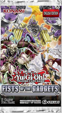 YGO BOOSTER PACK POING DU GADGET