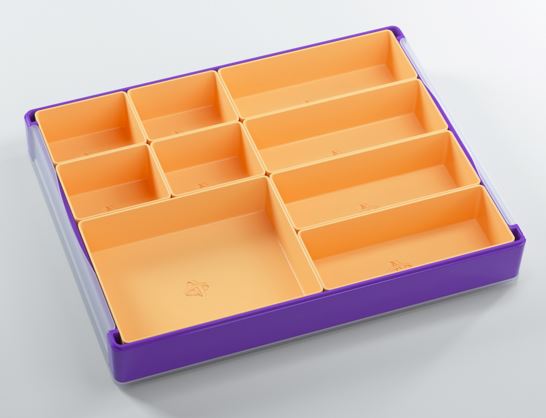 GG Token Silo: Purple / Orange