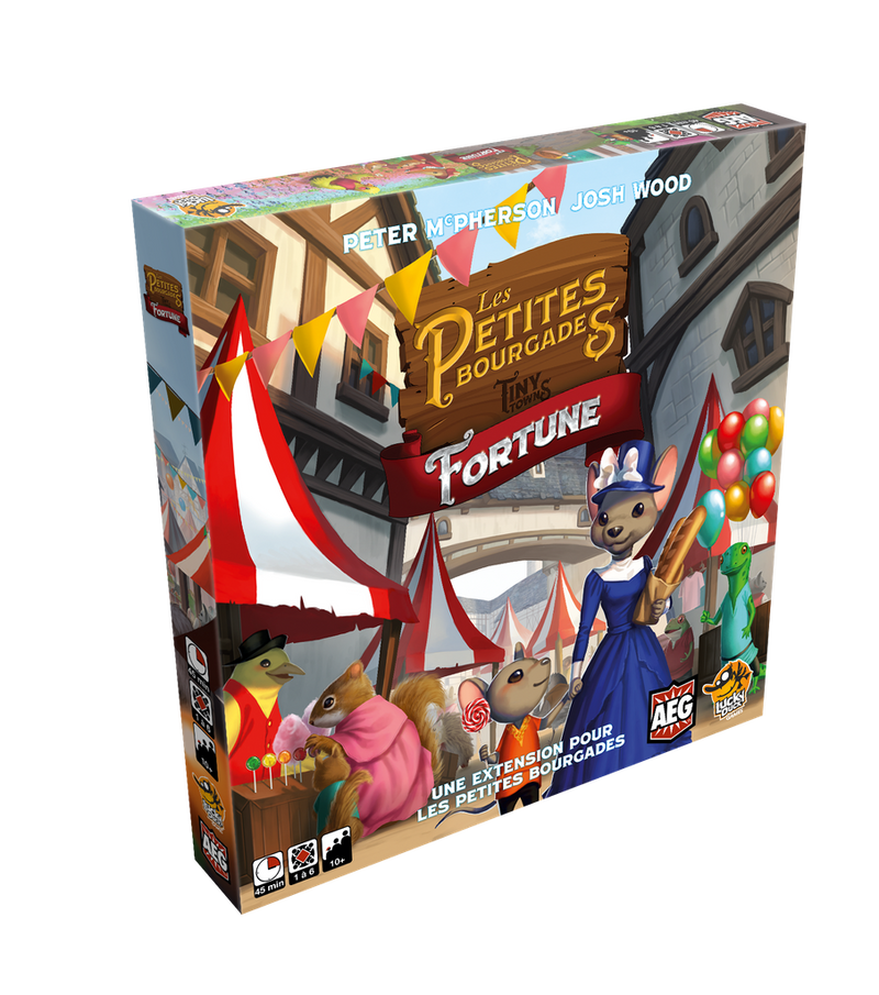 Les petites bourgades - extension Fortune (tiny towns fortune version FR)