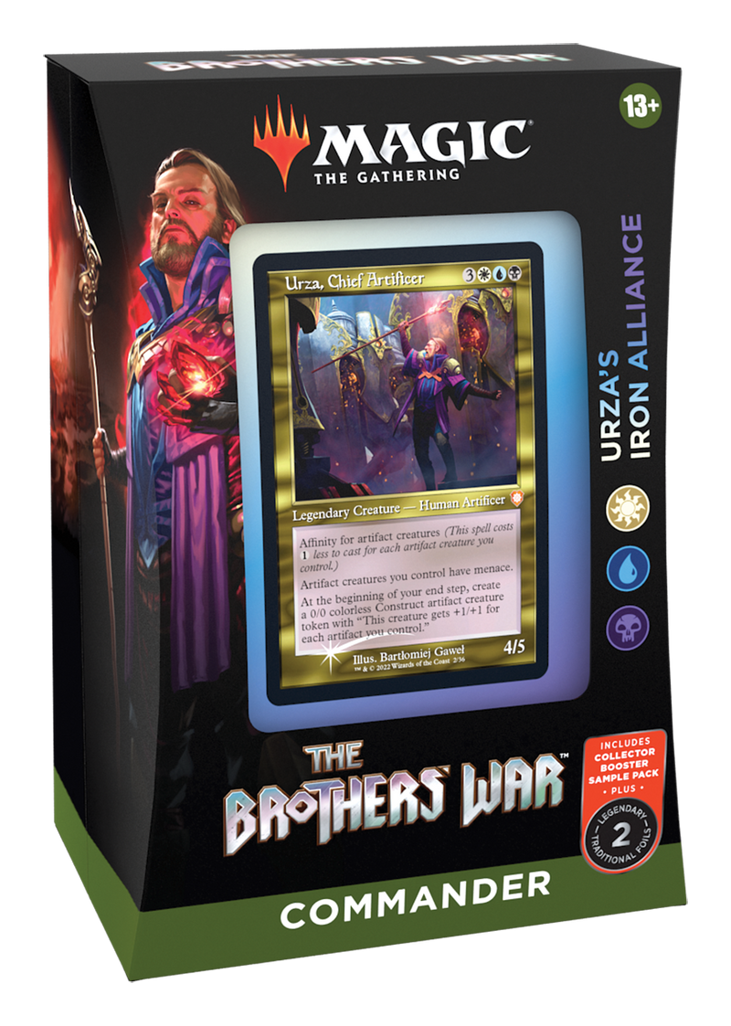 MTG THE BROTHERS WAR COMMANDER URZA'S IRON ALLIANCE
