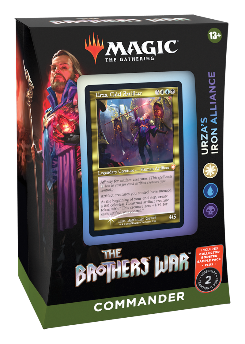 MTG THE BROTHERS WAR COMMANDER URZA'S IRON ALLIANCE (FR)