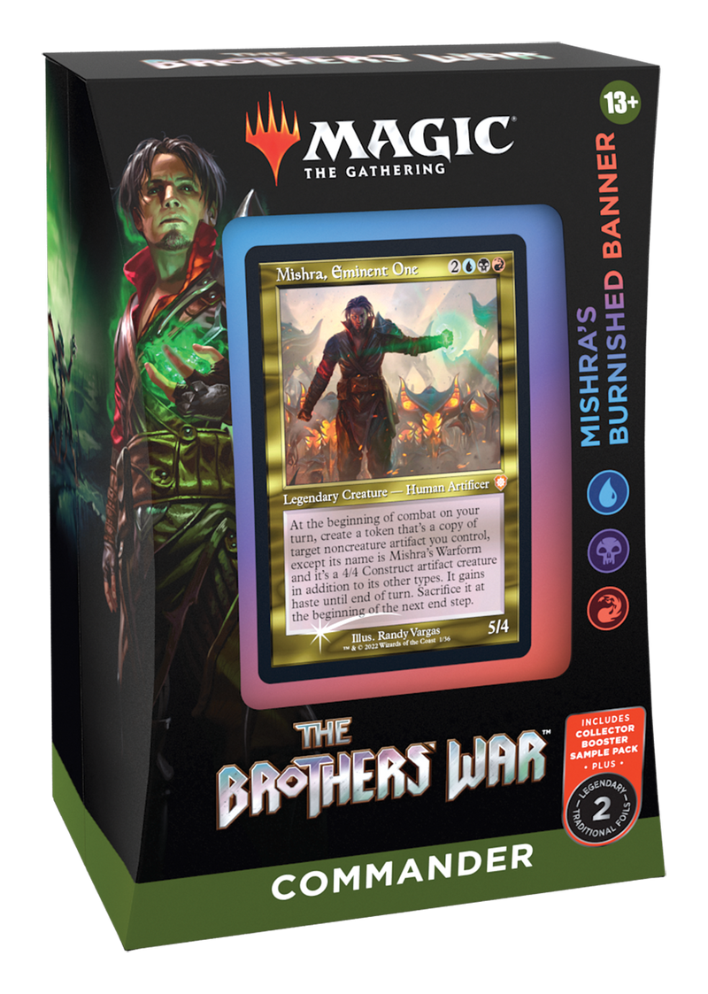MTG The Brothers' War Commander Deck Mishra's Burnished Banner (Anglais)