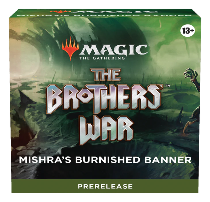 Prerelease Kit Brother's War Mishra's Burnished Banner