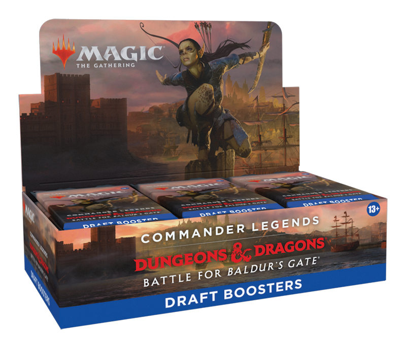 MTG Commanders Legends Baldurs Gate Draft Booster Box