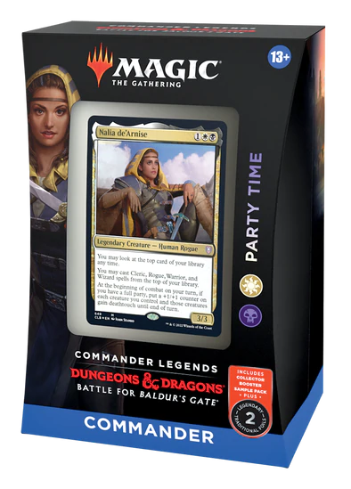 MTG COMMANDER LEGENDS BALDURS GATE : PARTY TIME COMMANDER