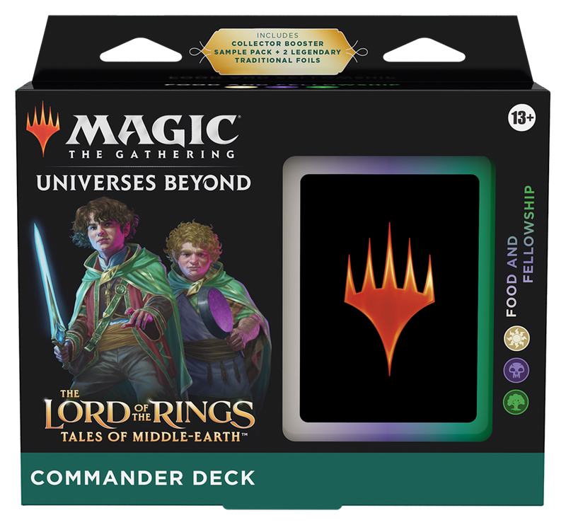 MTG LORD OF THE RINGS COMMANDER FOOD AND FELLOWSHIP (FR)