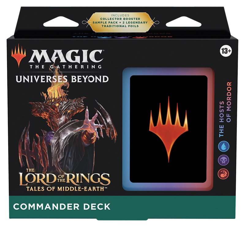 MTG LORD OF THE RINGS COMMANDER THE HOSTS OF MORDOR