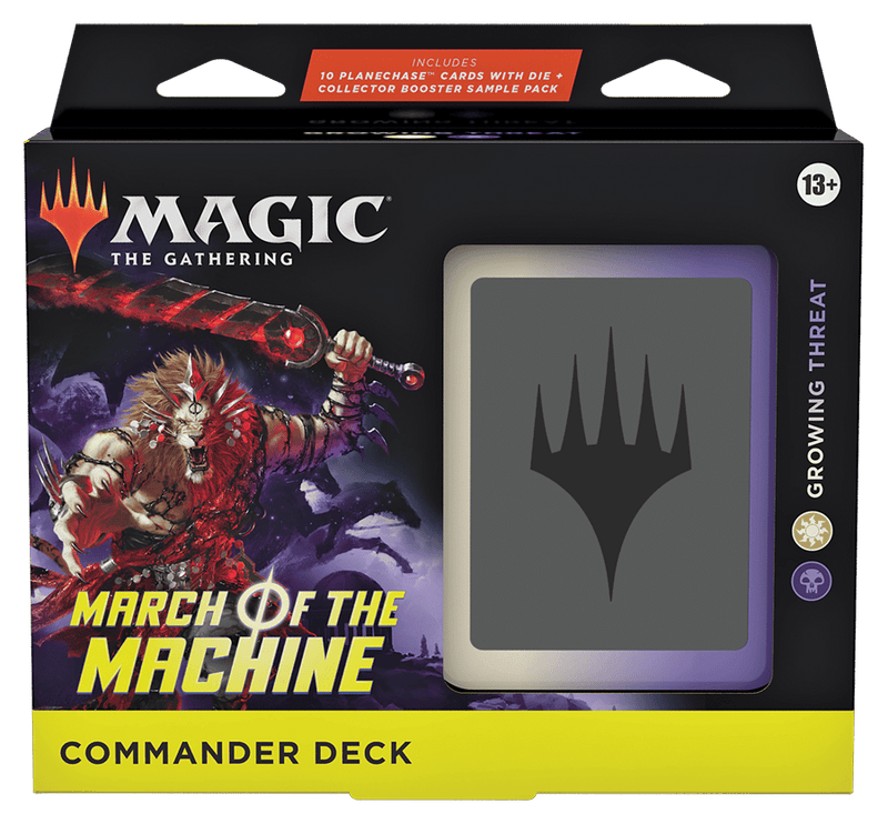 MTG MARCH OF THE MACHINE COMMANDER GROWING THREAT