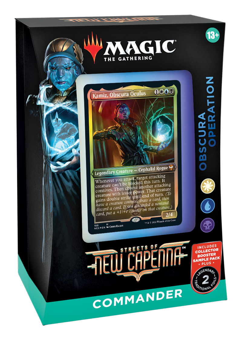 Magic: The Gathering Streets of New Capenna Commander Deck – Obscura Operation