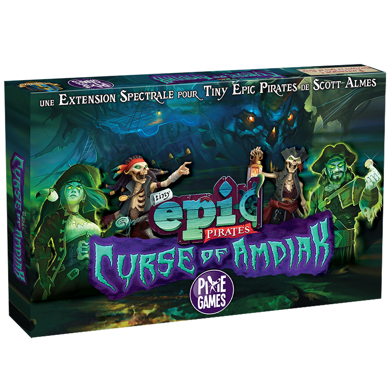 Tiny Epic Pirates: Extension Curse of Amdiak (FR)