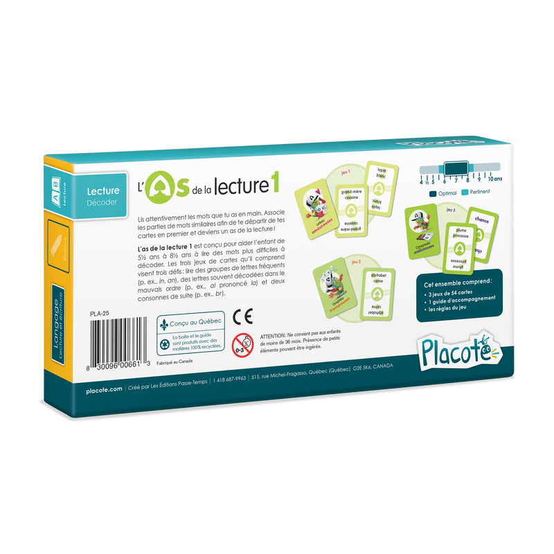 L'as de la lecture 1