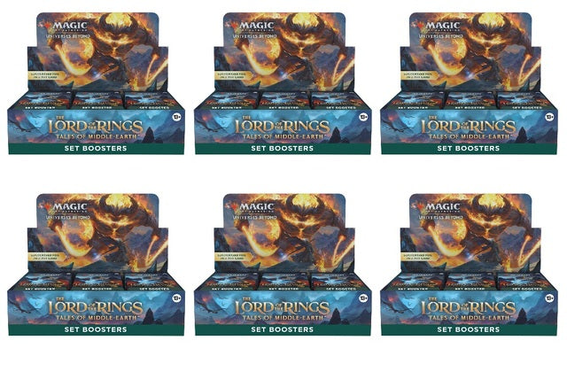 MTG LORD OF THE RINGS SET BOOSTER BOX (Case of 6)