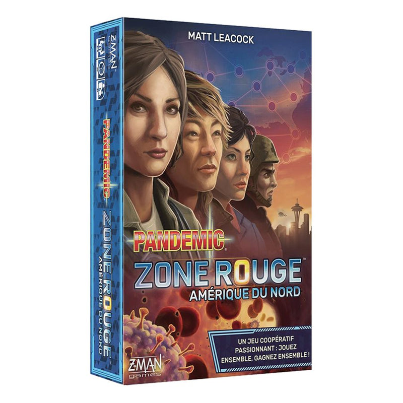 Pandemic Zone Rouge Amérique du Nord (FR)
