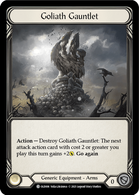 Goliath Gauntlet [Tales of Aria Blitz Deck] 1st Edition Normal