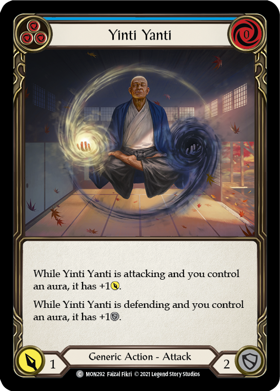 Yinti Yanti (Blue) [Monarch 1st Edition] 1st Edition Rainbow Foil