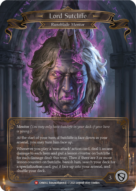 Lord Sutcliffe [Monarch Blitz Deck]