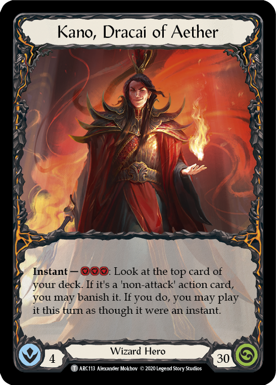 Kano, Dracai of Aether [Arcane Rising Unlimited] Unlimited Normal