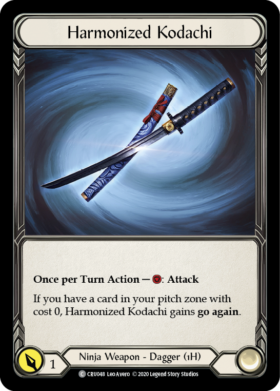 Harmonized Kodachi [Crucible of War 1st Edition] 1st Edition Normal