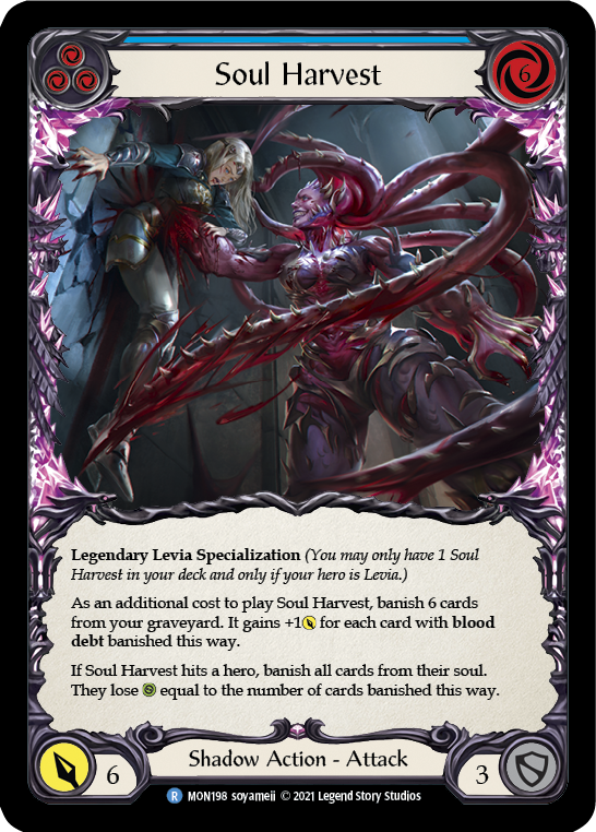 Soul Harvest [Monarch 1st Edition] 1st Edition Normal