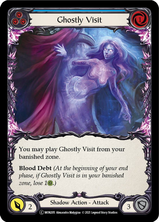 Ghostly Visit (Blue) [Monarch Unlimited] Unlimited Normal