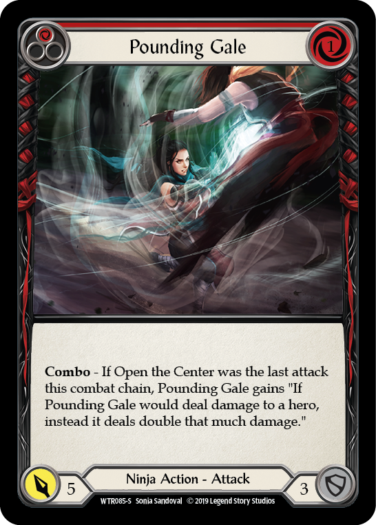 Pounding Gale [Welcome to Rathe 1st Edition] Alpha Print Rainbow Foil