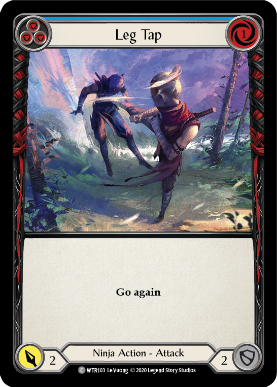 Leg Tap (Blue) [Welcome to Rathe Unlimited] Unlimited Normal