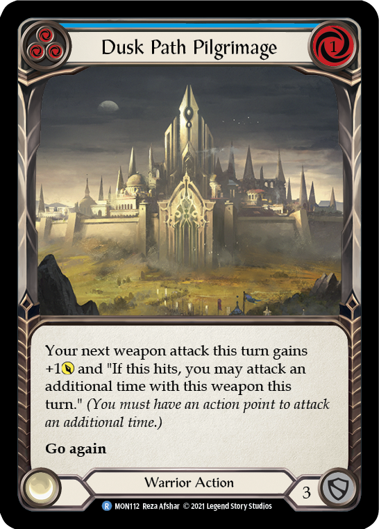 Dusk Path Pilgrimage (Blue) [Monarch 1st Edition] 1st Edition Normal