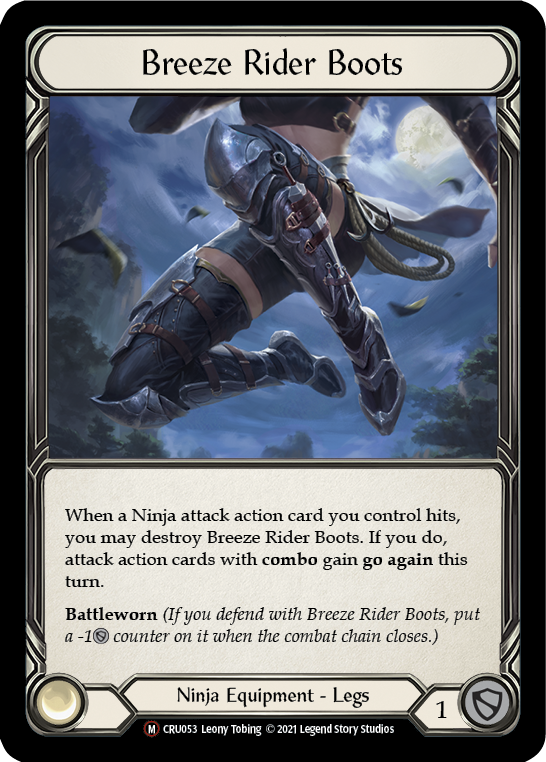Breeze Rider Boots [Crucible of War Unlimited] Unlimited Rainbow Foil
