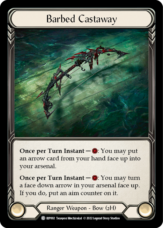 Barbed Castaway [Outsiders] (Riptide Blitz Deck)